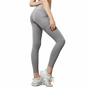 Легінси Для йоги Primark 48 Peach Butt Mesh з бічною кишенею, висока талія, еластичні спортивні легінси Для підтяжки стегон, блискучі легінси жіночі L з кишенею - Фото 1