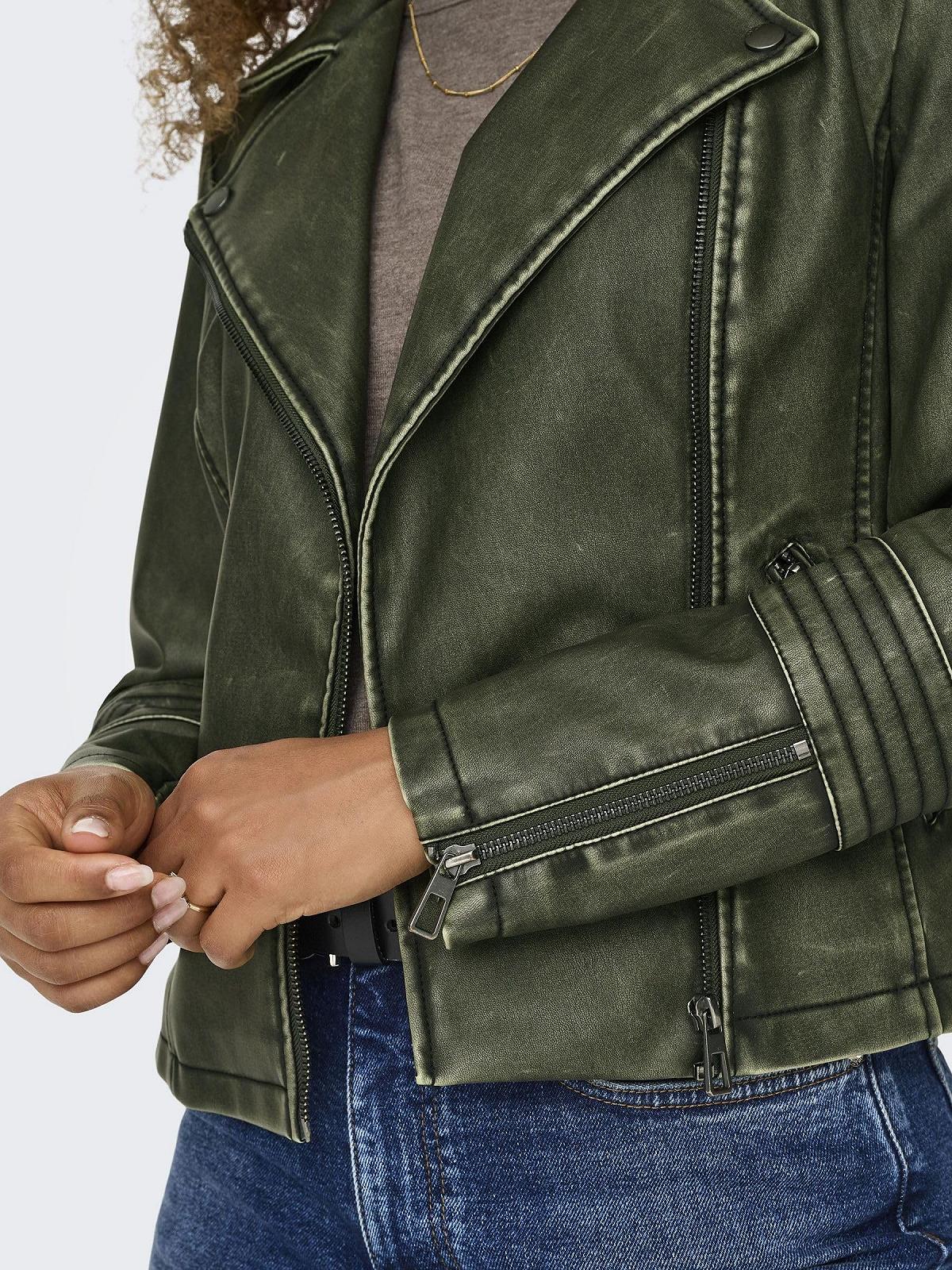 Куртка Biker ONLY Onlhalli Gemma Faux Leather Biker Cc OTW, фото №5