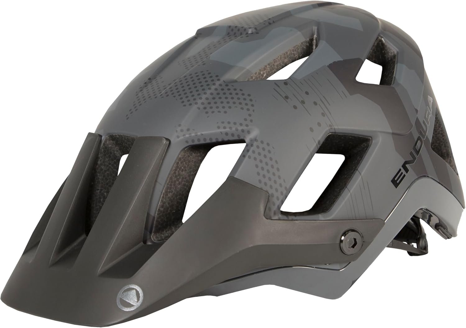 Велосипедний шолом Endura Hummvee Plus MIPS M-L (55-59) Grey Camouflage, фото №1
