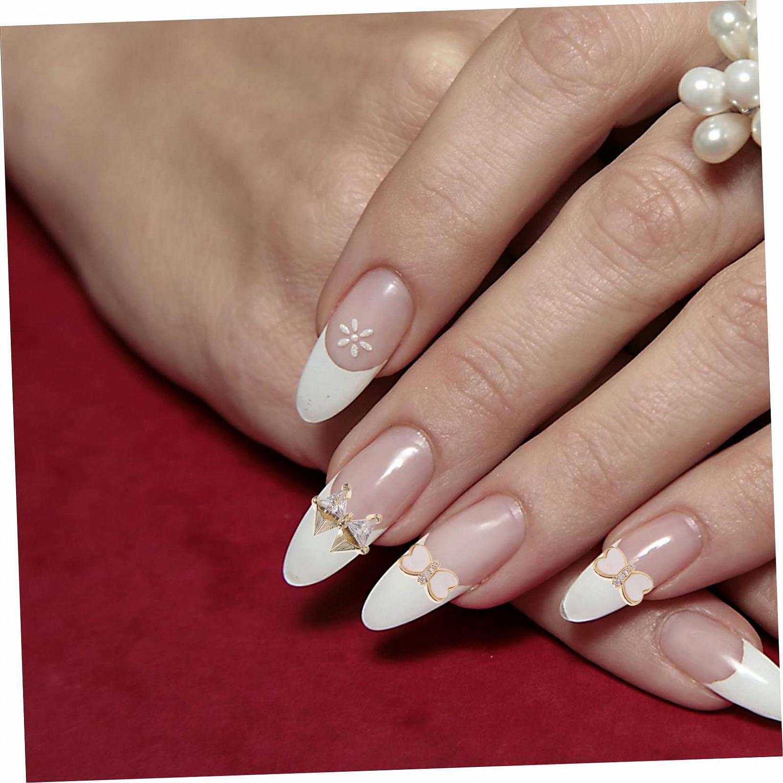 Стрази для нігтів Металеві Healeved, фото №2