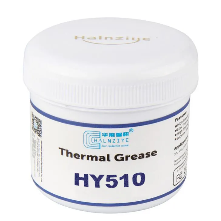 Паста термопровідна HY-510 150g банка Grey 1,93W / m-K <0.225  C-in² W 30 300 BOX Q1, фото №1