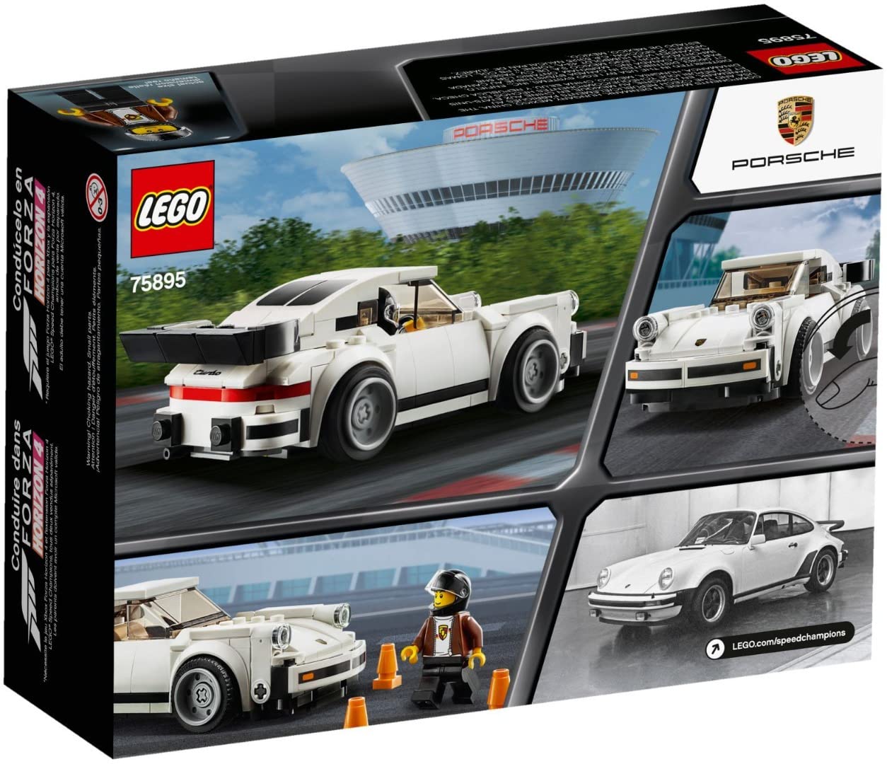 LEGO Speed Champions 1974 Porsche 911 Turbo 3.0 75895, фото №3