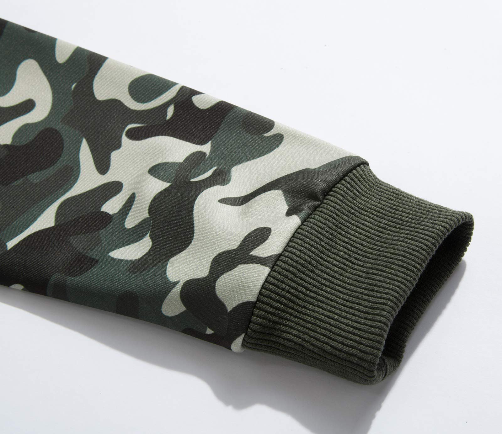 Джемпер YOUNGSOUL Динозавр Камуфляж для мальчиков, детская футболка с круглым вырезом и длинными рукавами, фото №4