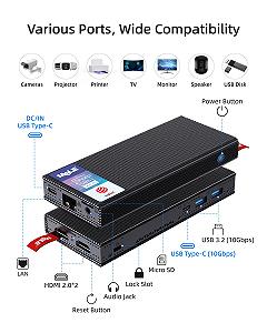 ПК-стик MeLE PCG02 Pro N100 8 ГБ 256 ГБ 4266МГц LPDDR4 Dual HDMI2.0 4k 60Гц RJ45 Gigabit Ethernet BIOS Unlock synthetic.ua - Фото 1