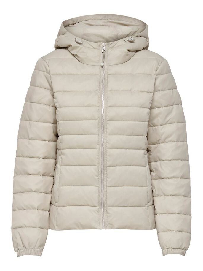 Куртка ONLY ONLTAHOE HOOD JACKET OTW NOOS XS Бежевый, фото №3