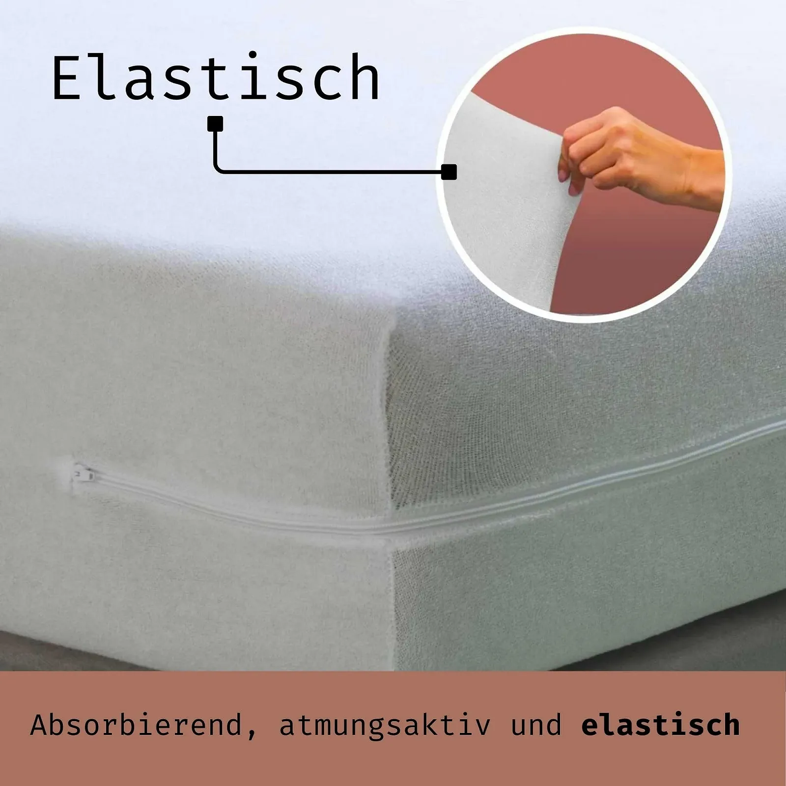 Наматрацник Tural еластичний на блискавці Бавовна, фото №4 Наматрацник Tural еластичний на блискавці Бавовна, фото №4