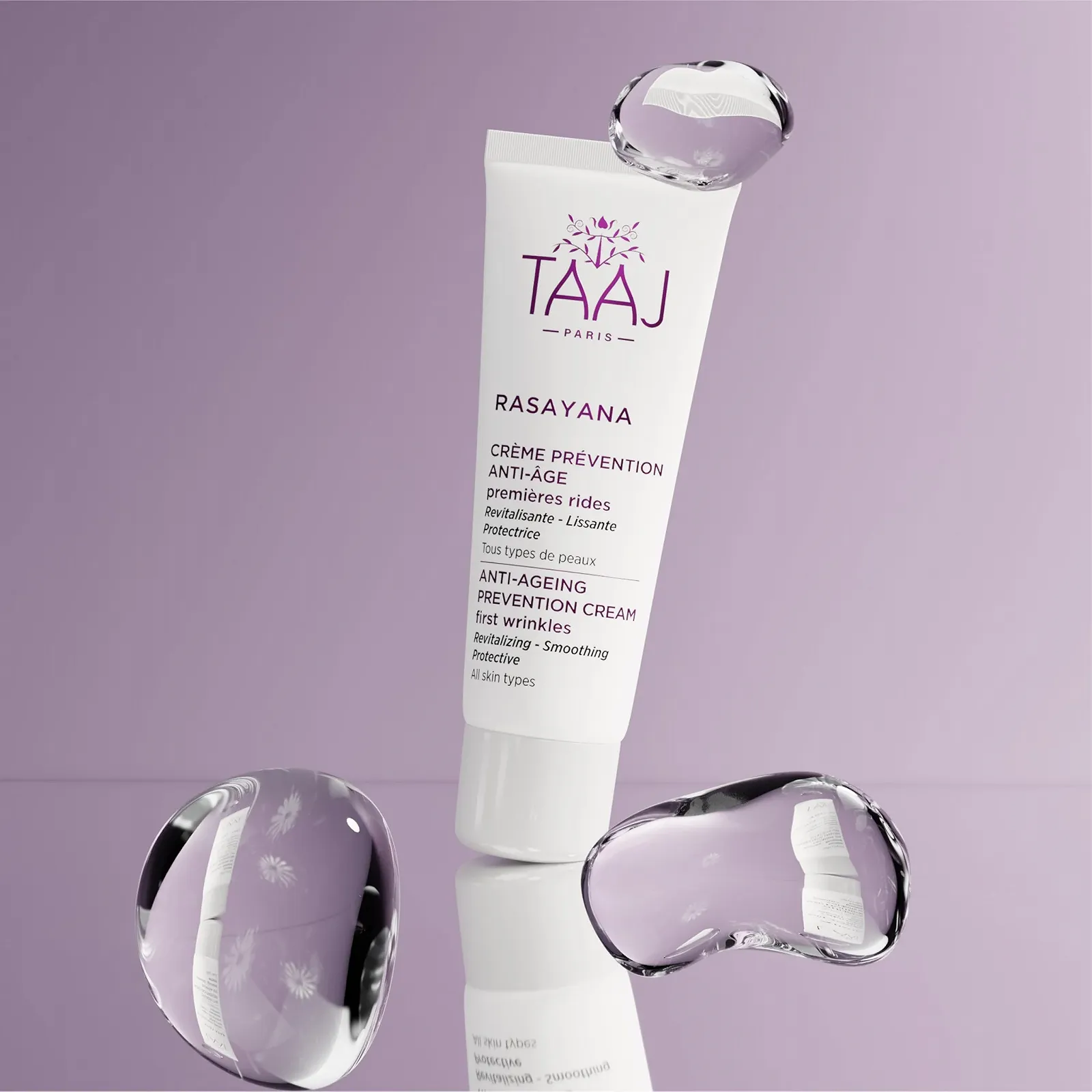 Крем Taaj Rasayana Anti-Ageing Prevention антивіковий 50 мл, фото №2 Крем Taaj Rasayana Anti-Ageing Prevention антивіковий 50 мл, фото №2
