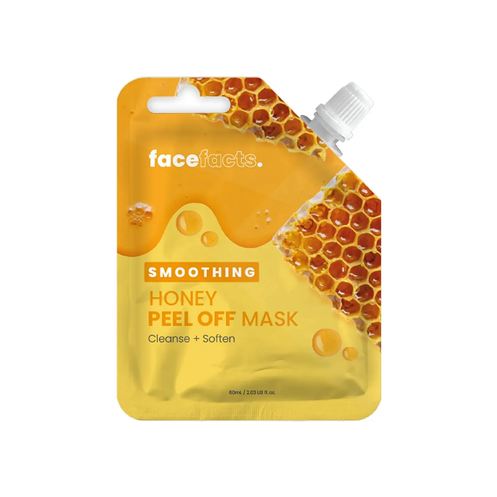 Маска для обличчя Face Facts Smoothing Honey Peel Off Очищення та Зволоження 60 мл, фото №1 Маска для обличчя Face Facts Smoothing Honey Peel Off Очищення та Зволоження 60 мл, фото №1