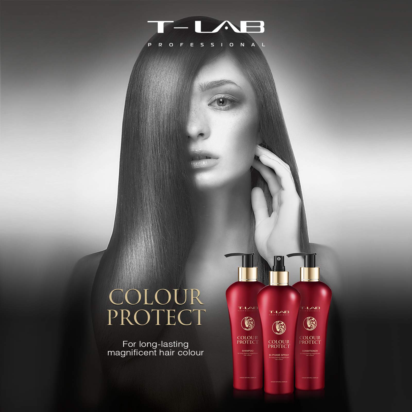 Шампунь T-LAB Professional Total Protect Duo 300 мл Защитный для поврежденных волос и кожи головы, фото №5