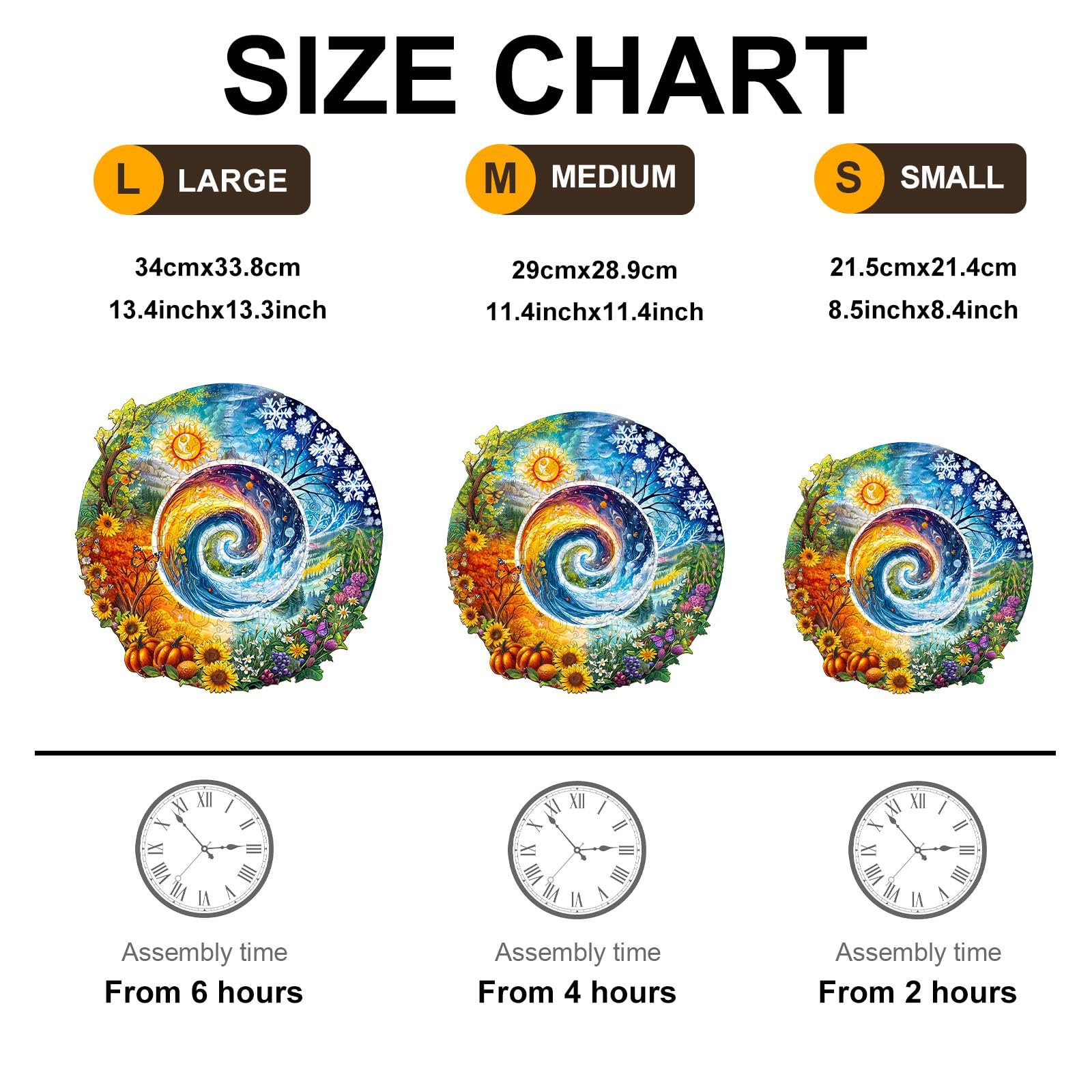 Деревянный пазл Funnli Life Years 285 элементов в деревянной коробке 34 x 33.8 см, фото №2 Деревянный пазл Funnli Life Years 285 элементов в деревянной коробке 34 x 33.8 см, фото №2