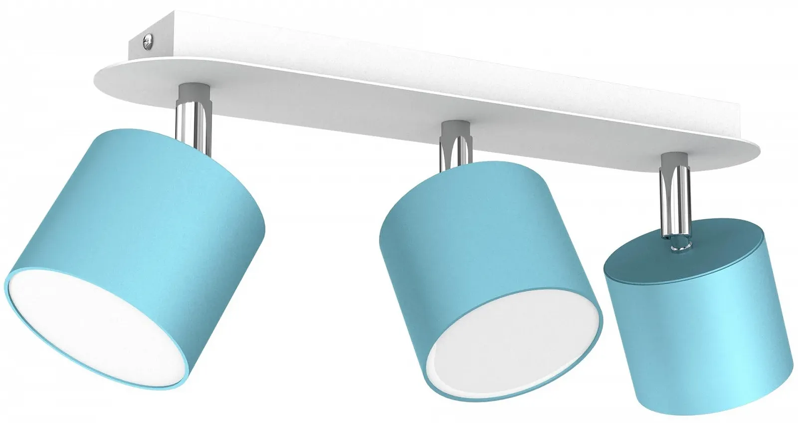 Світильник Milagro DIXIE 3xGX53 стельовий синій/білий, фото №5