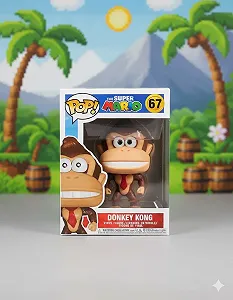 Фігурка Донкі Конгу Donkey Kong Король Джунглів Супер Маріо Super Mario Pop Поп дитяча іграшка 10 см №67 - Фото 1