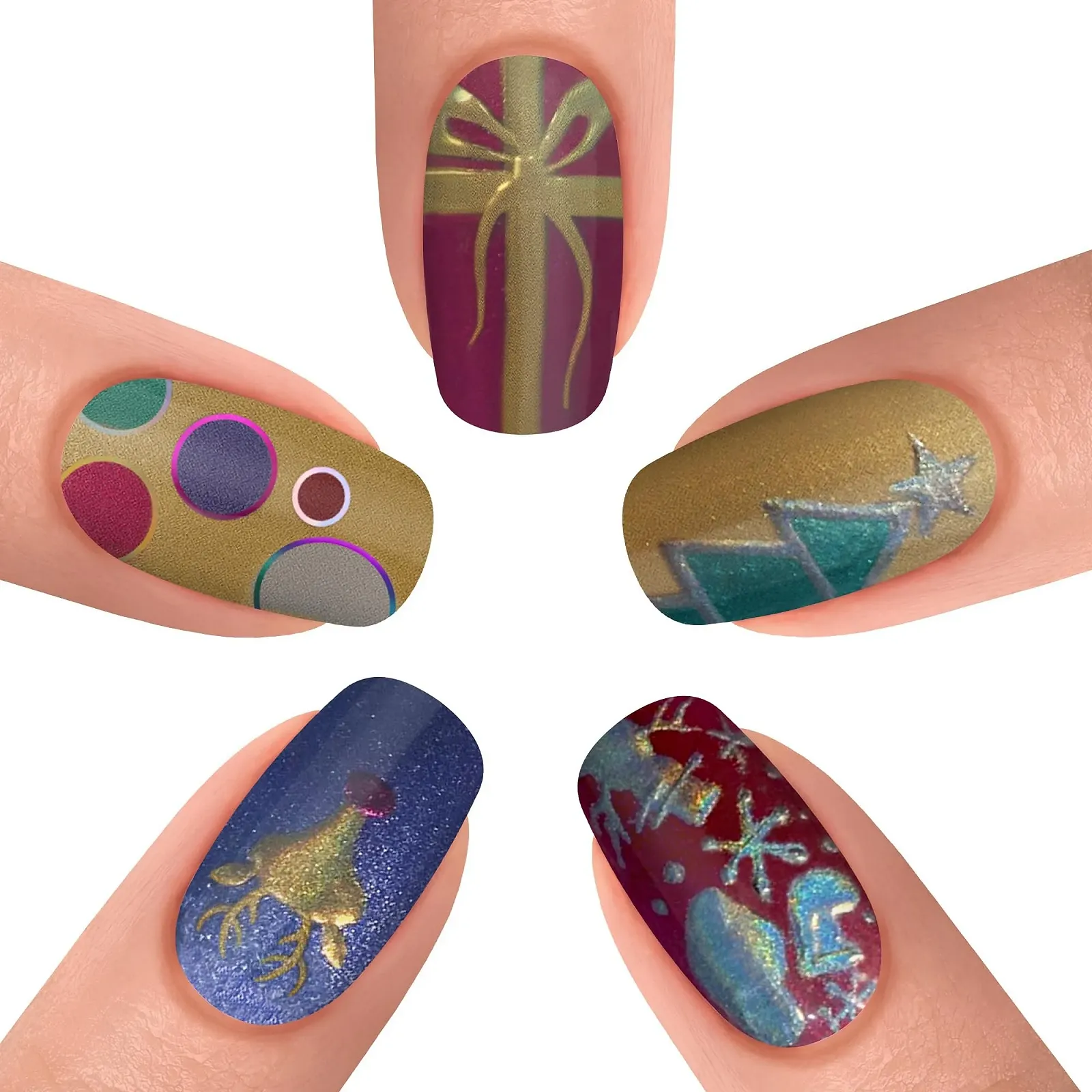 Гель-лак Gelish Mini Holiday Winter Collection A Fuzzy Feeling Cuddle Me Tight, 9 мл, фото №4 Гель-лак Gelish Mini Holiday Winter Collection A Fuzzy Feeling Cuddle Me Tight, 9 мл, фото №4