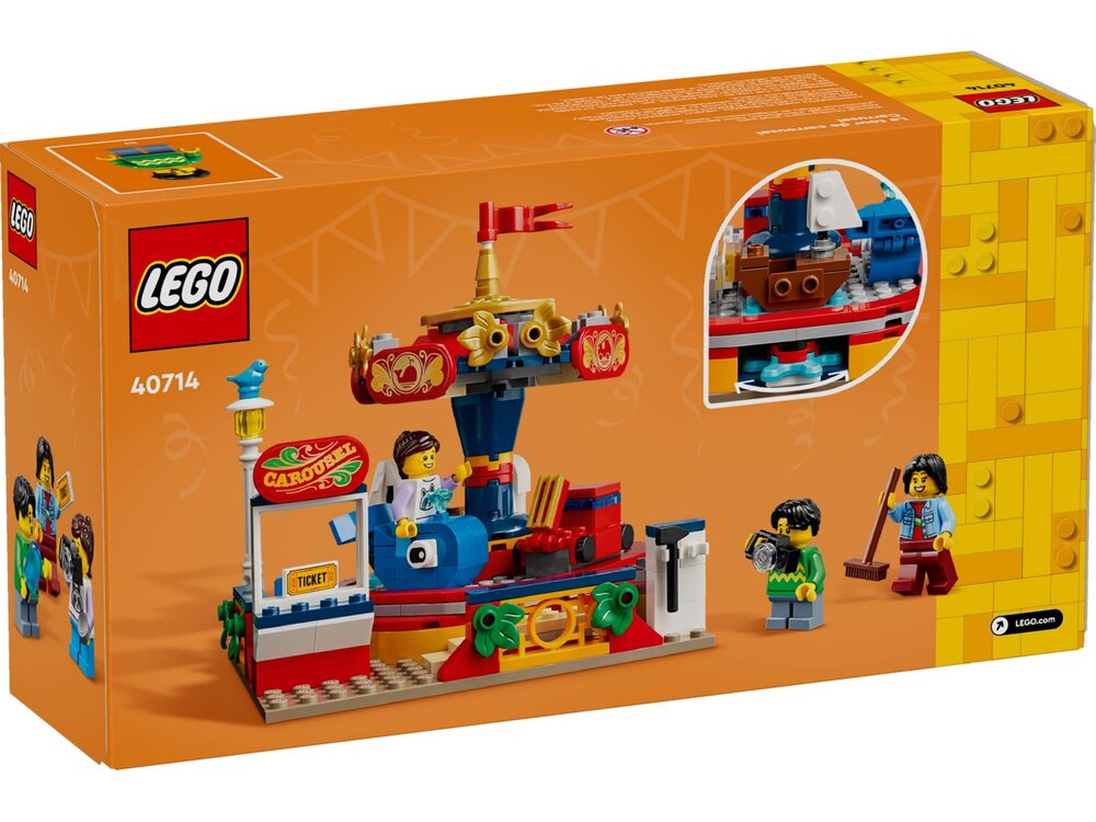 Детский конструктор LEGO Карусельная поездка (40714), фото №3