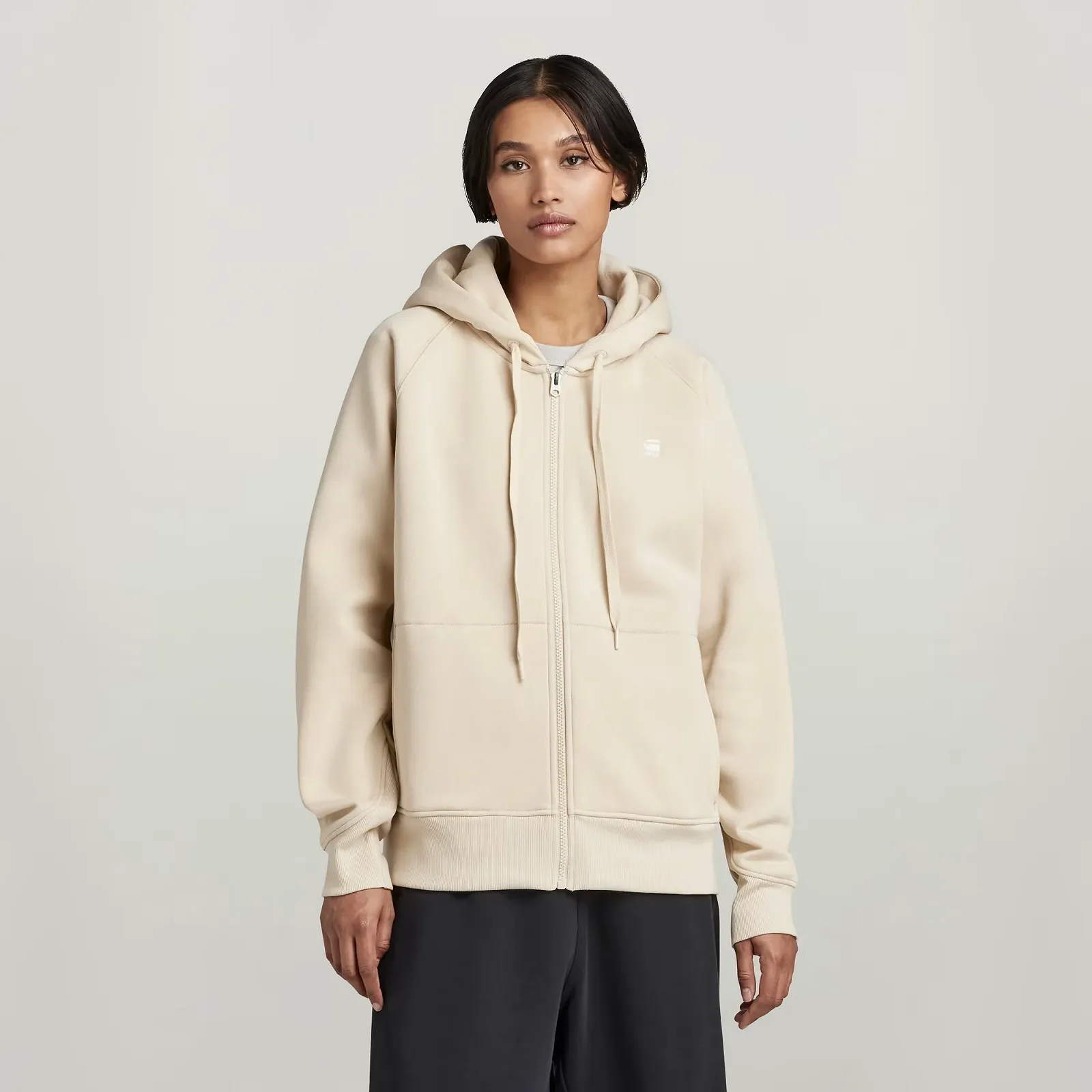 Жіночий светр G-Star RAW Hooded Zip Through Sweater - S, фото №1