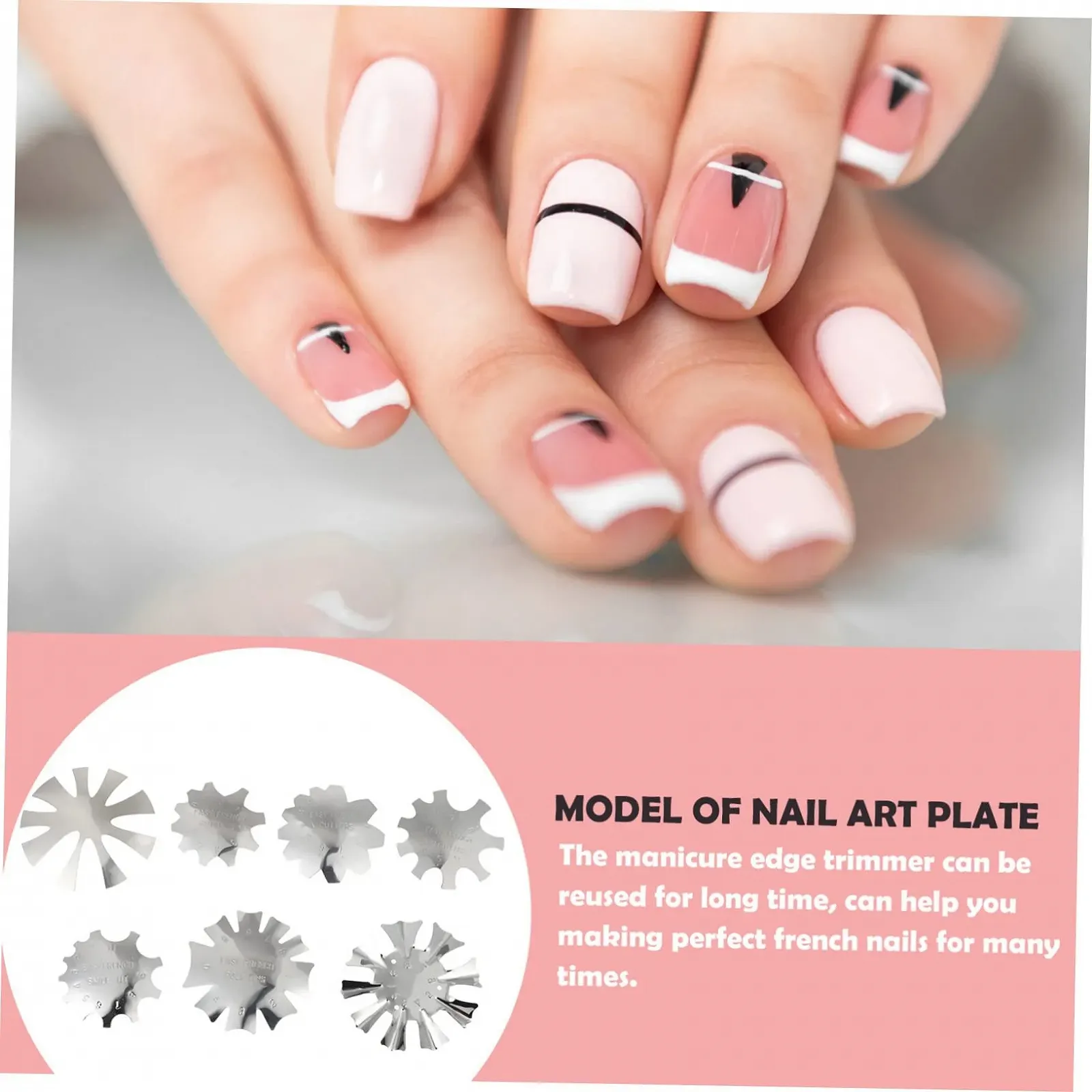 Набор для маникюра Beaupretty 7 шт., четкое контурирование для дизайна ногтей, фото №9 Набор для маникюра Beaupretty 7 шт., четкое контурирование для дизайна ногтей, фото №9