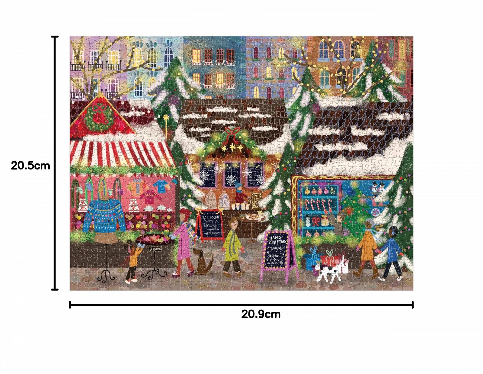 Пазл Joy Laforme Merry Market 1000 деталей фольгированный в квадратной коробке, фото №8