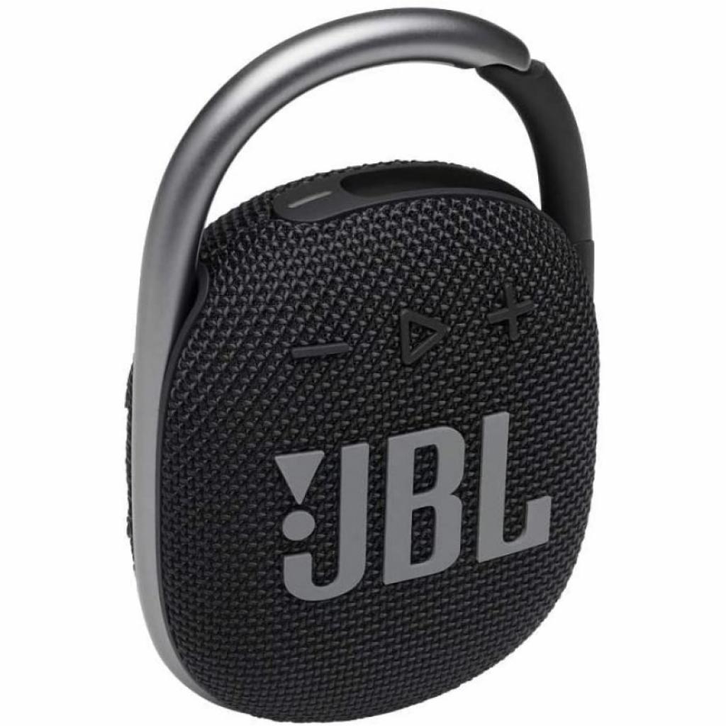 Портативная акустическая система JBL Clip 4 black JBLCLIP4BLK, фото №2