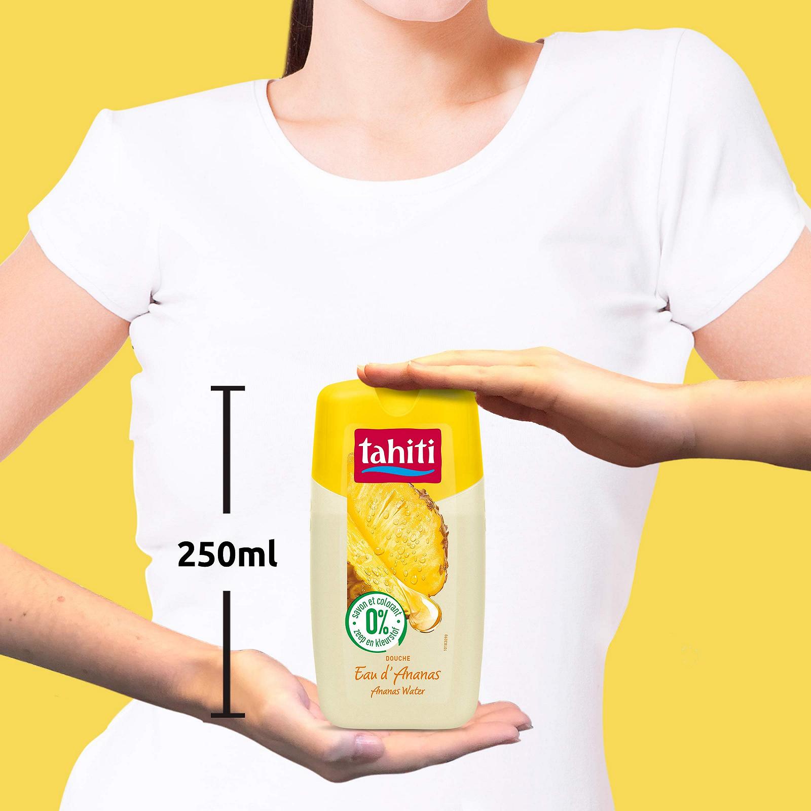 Гель для душа Tahiti Paradis 0% Pineapple Water 250 мл, фото №4