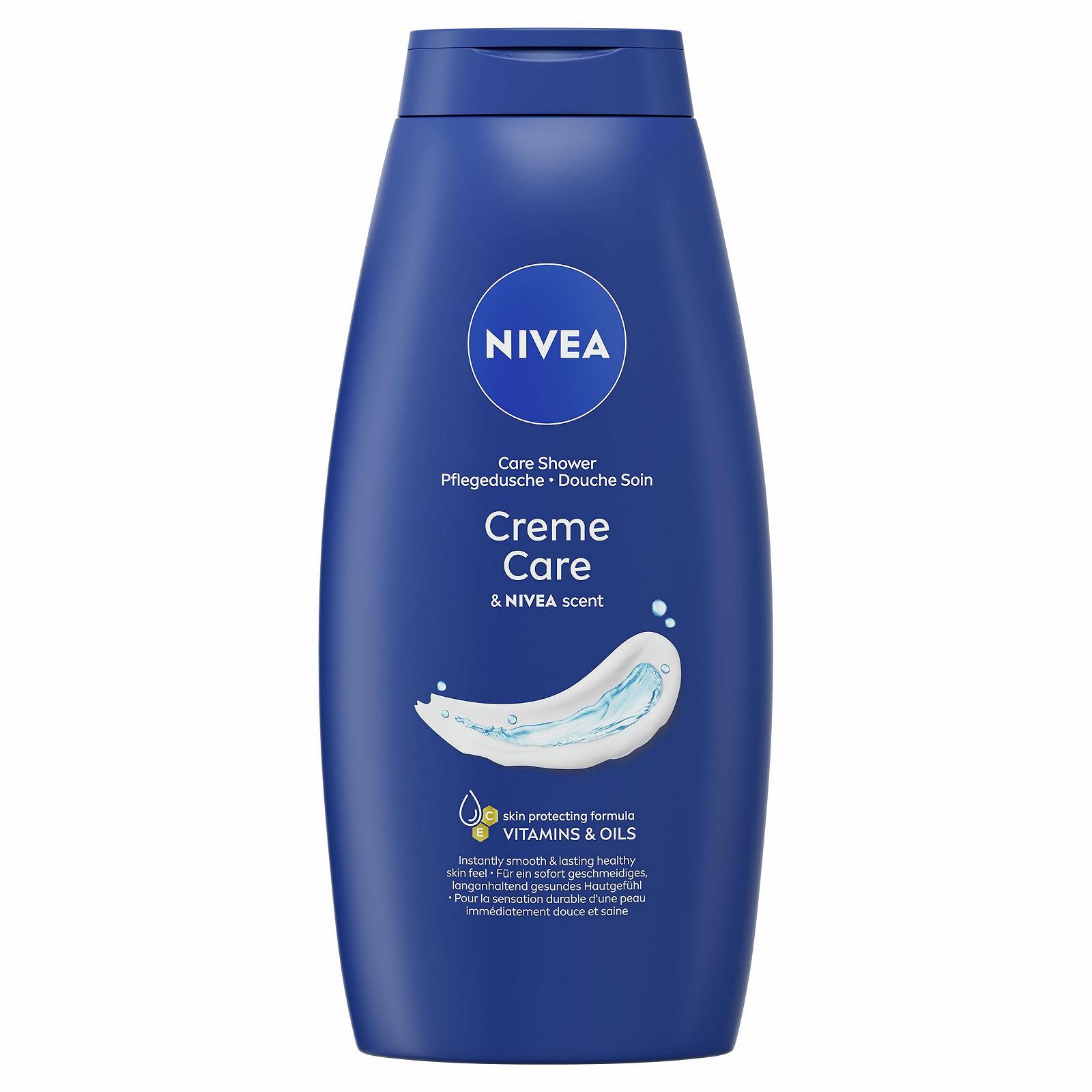 Гель для душа NIVEA Creme Care увлажняющий с витаминами и маслами 750 мл, фото №1