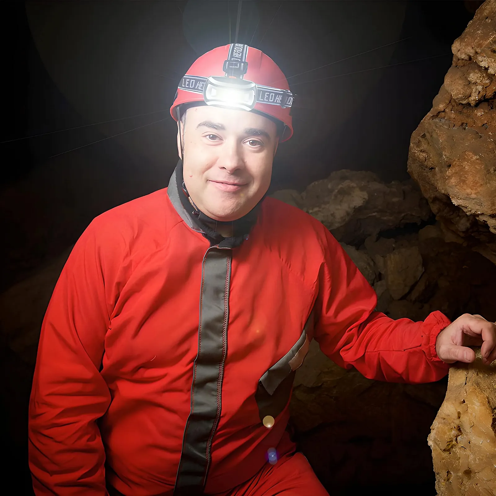 Налобний ліхтар Retoo LED, 3 режими освітлення, водонепроникний, легкий, 400 люмен, фото №3