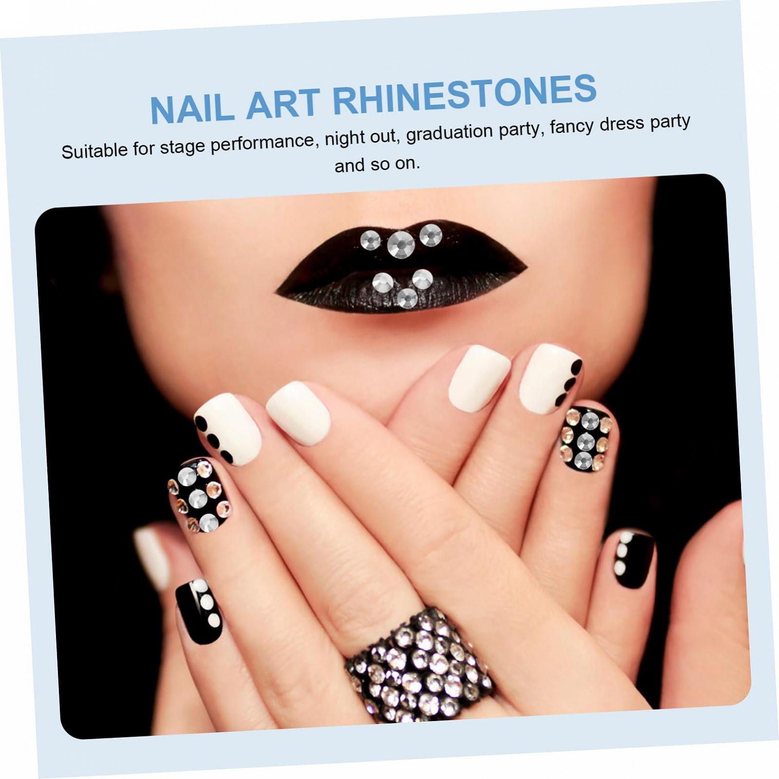Стразы самоклеящиеся FRCOLOR 2880 штук Для декорирования ногтей Камни Наклейки 3D Для чехла телефона Отделка ногтей Маникюрные стразы Простой шарм, фото №9