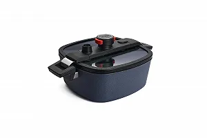 Кастрюля Woll Active Lite Square Casserole Dish с крышкой и силиконовой вставкой 26х26х10,5 см 5,5 л индукционная - Фото 1