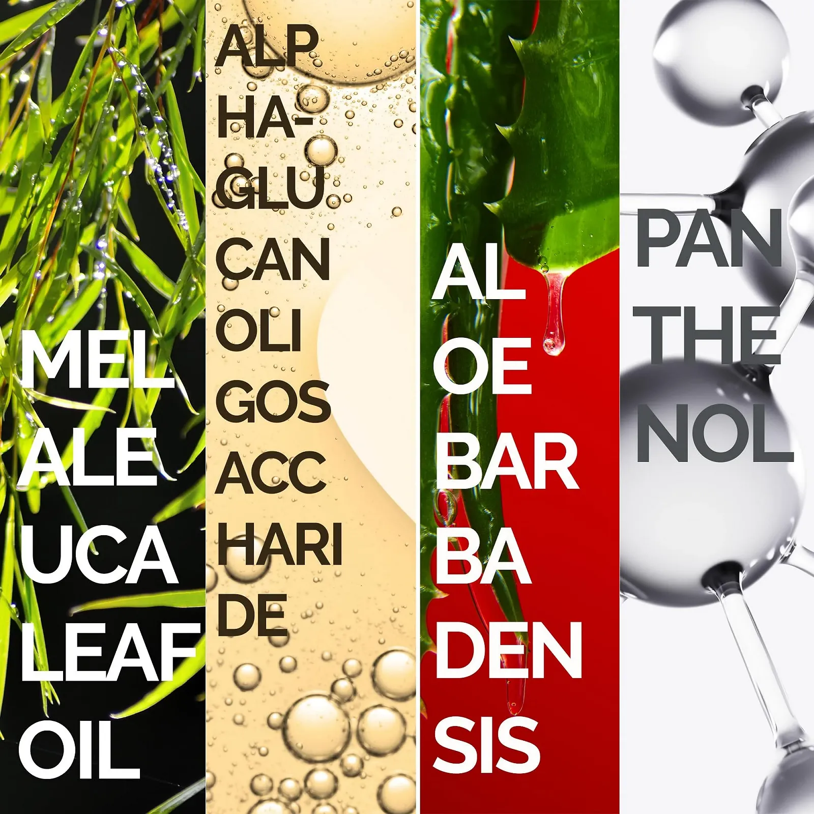 Гель для вмивання обличчя та тіла Mineaderm Tea Tree з маслом чайного дерева та алое вера 200 мл, фото №4