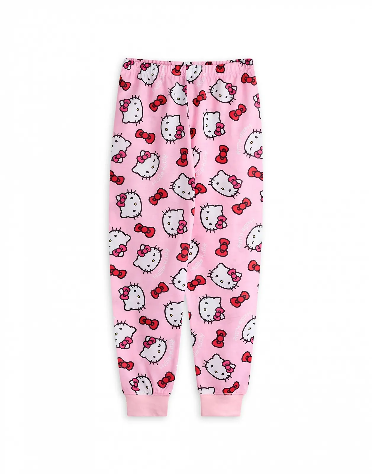 Комплект пижам Hello Kitty для девочек, 2 шт. Футболка с короткими рукавами и графическим принтом, синего и розового цветов, для детей и брюки пижамы с длинными штанинами. Детская одежда для сна с котенком, фото №6 Комплект пижам Hello Kitty для девочек, 2 шт. Футболка с короткими рукавами и графическим принтом, синего и розового цветов, для детей и брюки пижамы с длинными штанинами. Детская одежда для сна с котенком, фото №6