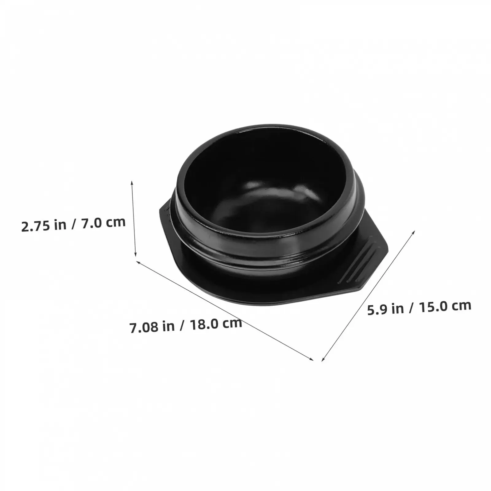 Каструля керамічна iplusmile з підносом для бібімбапу термостійка, фото №9 Каструля керамічна iplusmile з підносом для бібімбапу термостійка, фото №9