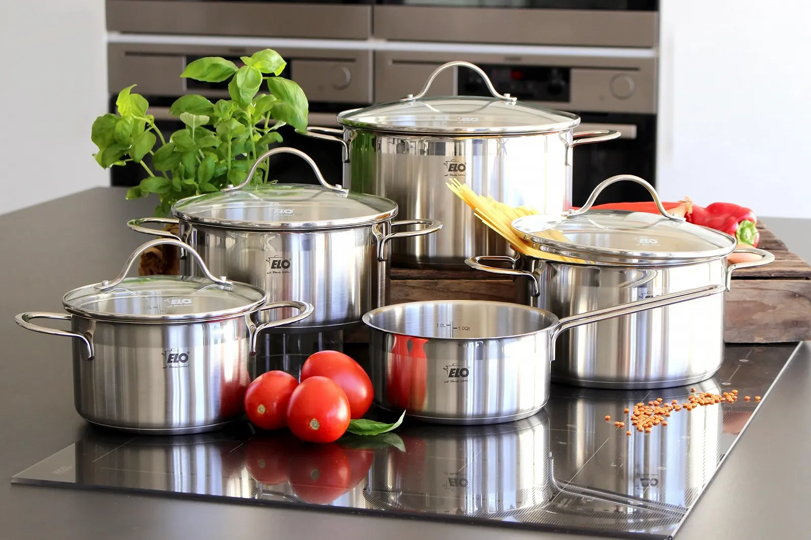 Набор кастрюль Elo Top Collection 42515 5 предметов нержавеющая сталь 18/10, фото №5 Набор кастрюль Elo Top Collection 42515 5 предметов нержавеющая сталь 18/10, фото №5