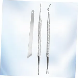 Набір для манікюру Healvian 3 предмети, срібний ціна на synthetic.ua - Фото 1 Набір для манікюру Healvian 3 предмети, срібний synthetic.ua - Фото 1