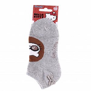 Шкарпетки HELLO KITTY TETE DE HK DANS BULLE Сірий 35-37 synthetic.ua - Фото 1