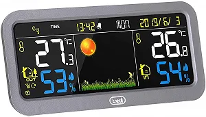 Метеостанция Trevi Серая synthetic.ua - Фото 1