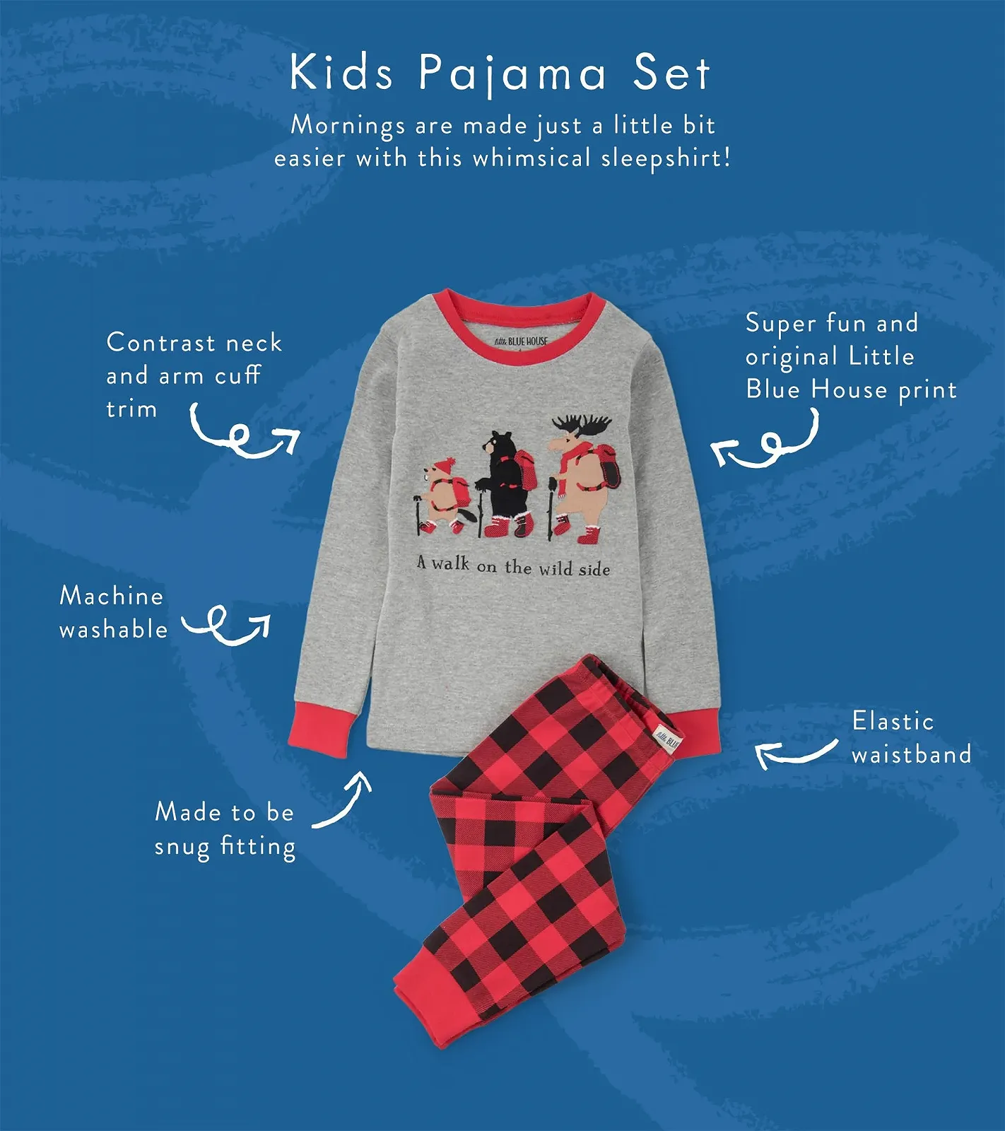 Комплект піжами Little Blue House by Hatley, фото №5