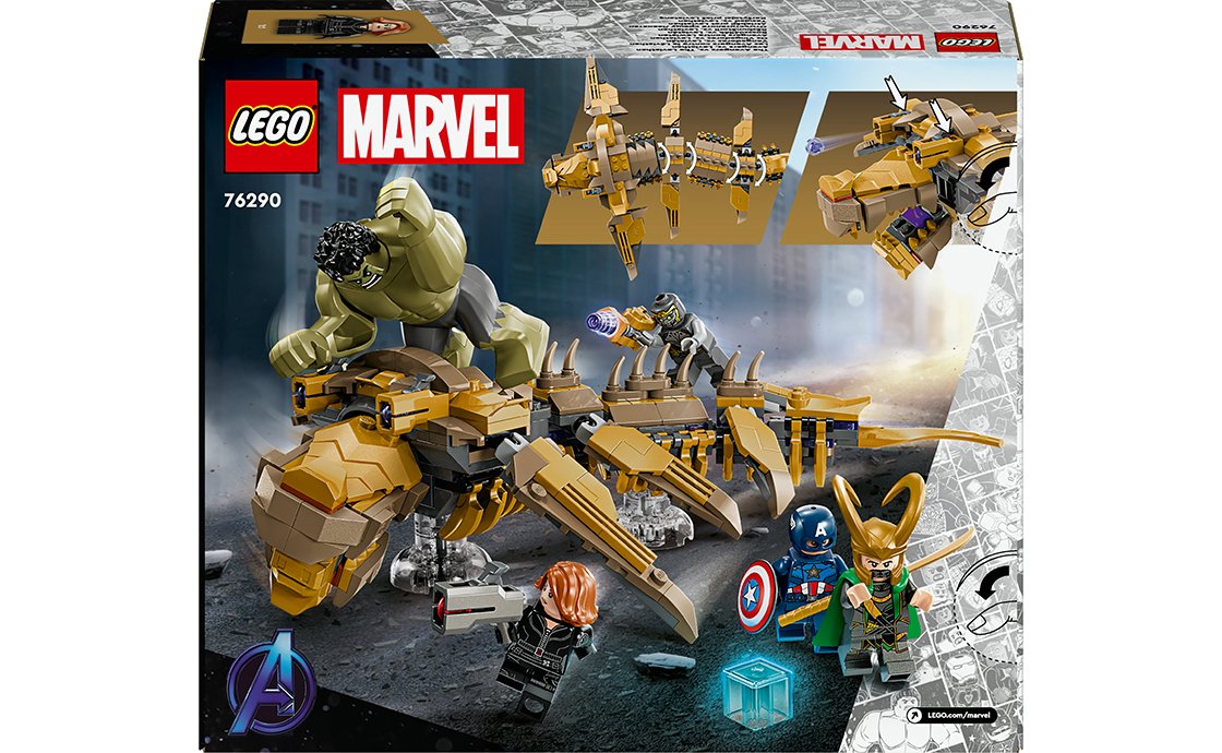 Конструктор Лего LEGO Super Heroes Marvel Мстители против Левиафана (76290), фото №3