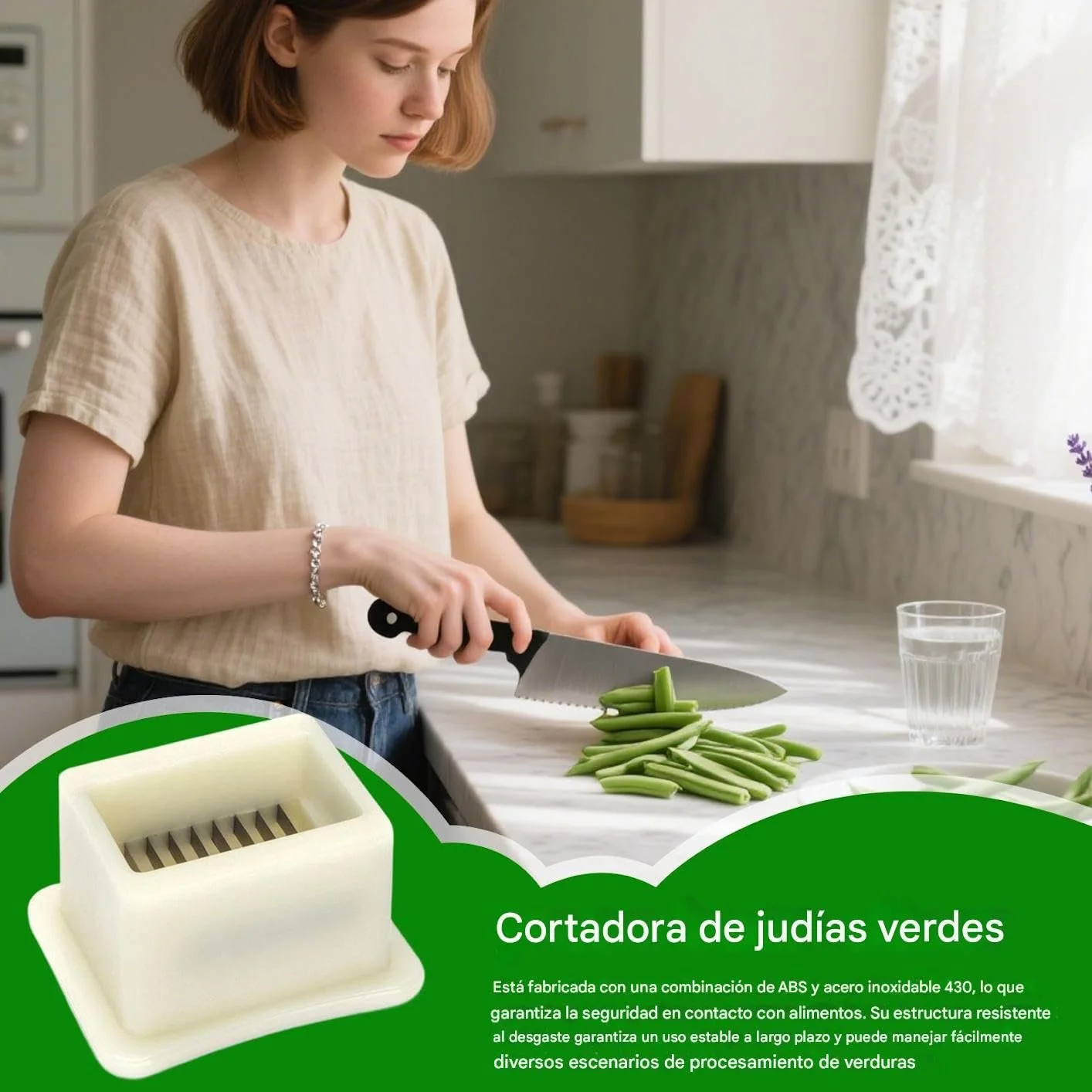 Слайсер для стручковой фасоли, фото №2 Слайсер для стручковой фасоли, фото №2