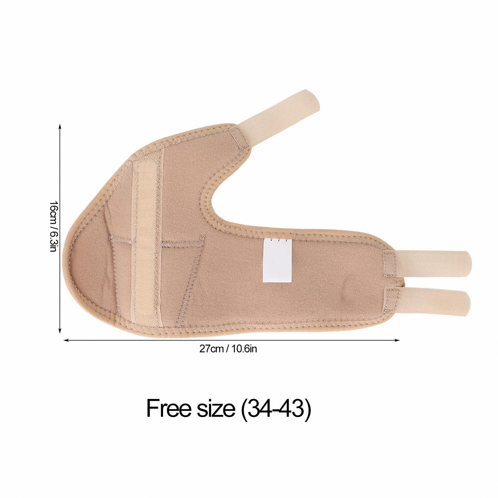 Корректор большого пальца стопы Professional Ergonomic Fixation Soft Velvet Washable Splint для мужчин и женщин, фото №6