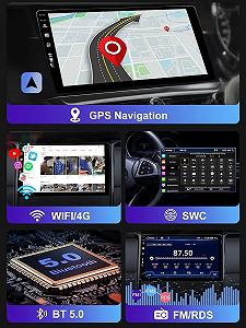 Штатна автомагнітола SXAUTO BX-D04 для Opel Zafira B/Antara/Astra H 2005-2014 / 7" / Сенсорна / 4/64Гб / Android 13 / Apple CarPlay / Android Auto / Bluetooth / WI-FI / GPS / FM / USB / AUX synthetic.ua - Фото 1