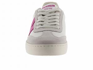 Кеды Victoria Berlin Ciclista Унисекс Кожаный эффект и цветные и разделенные кожаные части в контрастных цветах 1126184 для взрослых synthetic.ua - Фото 1