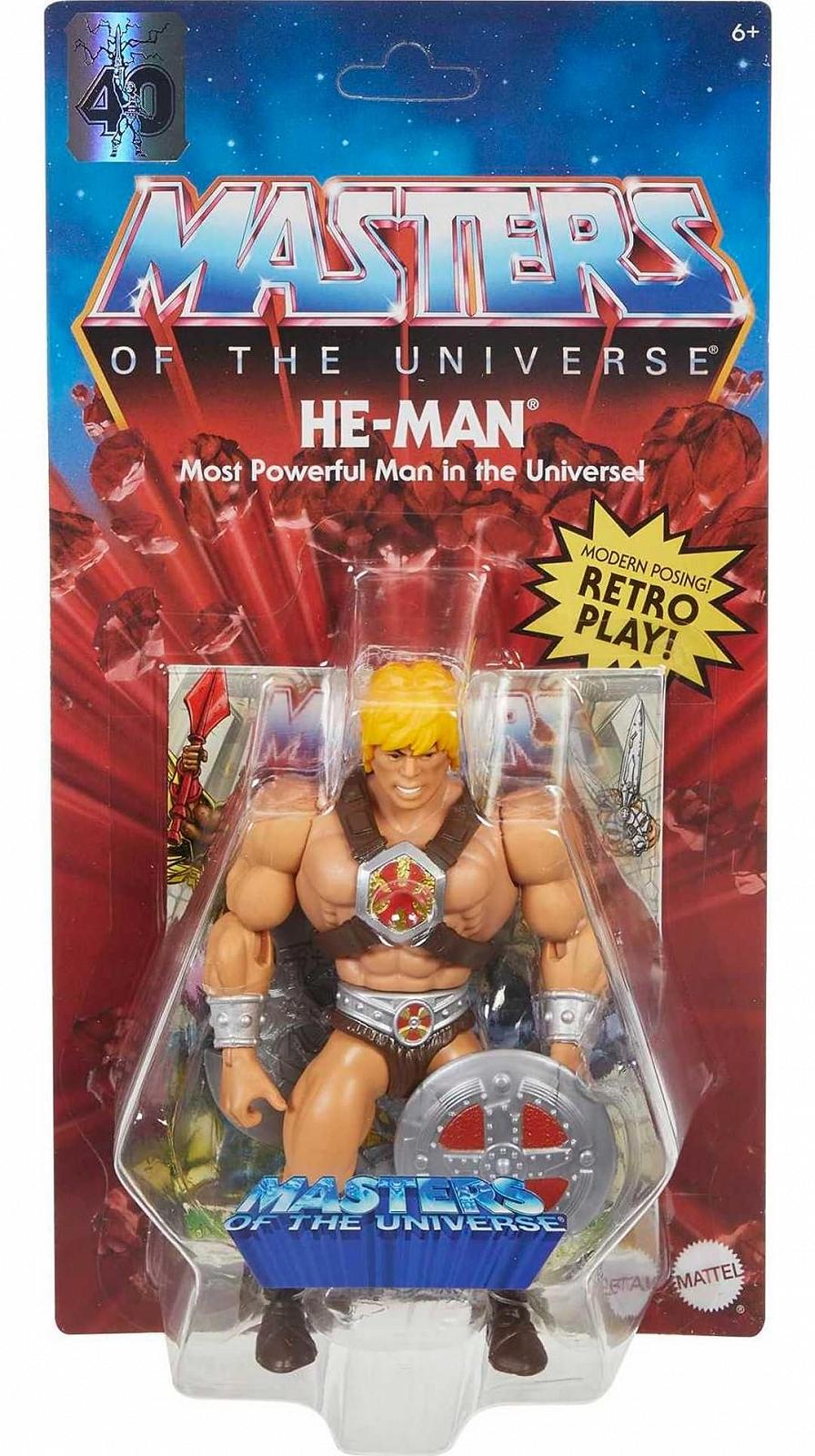 Ігрова фігурка He-Man Superheroes Masters of the Universe Origins з аксесуарами та міні-коміксом, колекційна Motu, фото №2