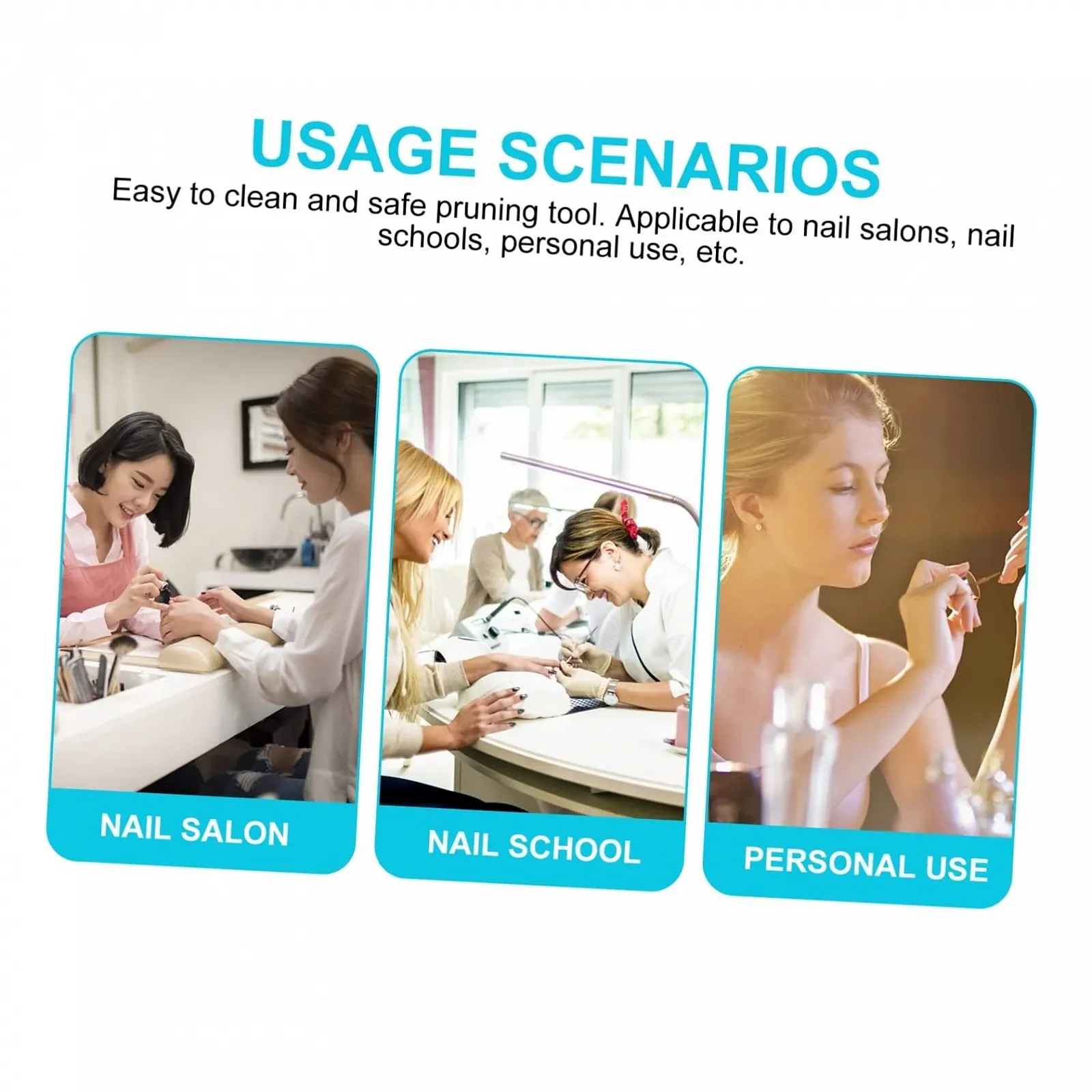 Набор для маникюра WRITWAA 16 шт., многофункциональные инструменты, розовое золото, фото №7