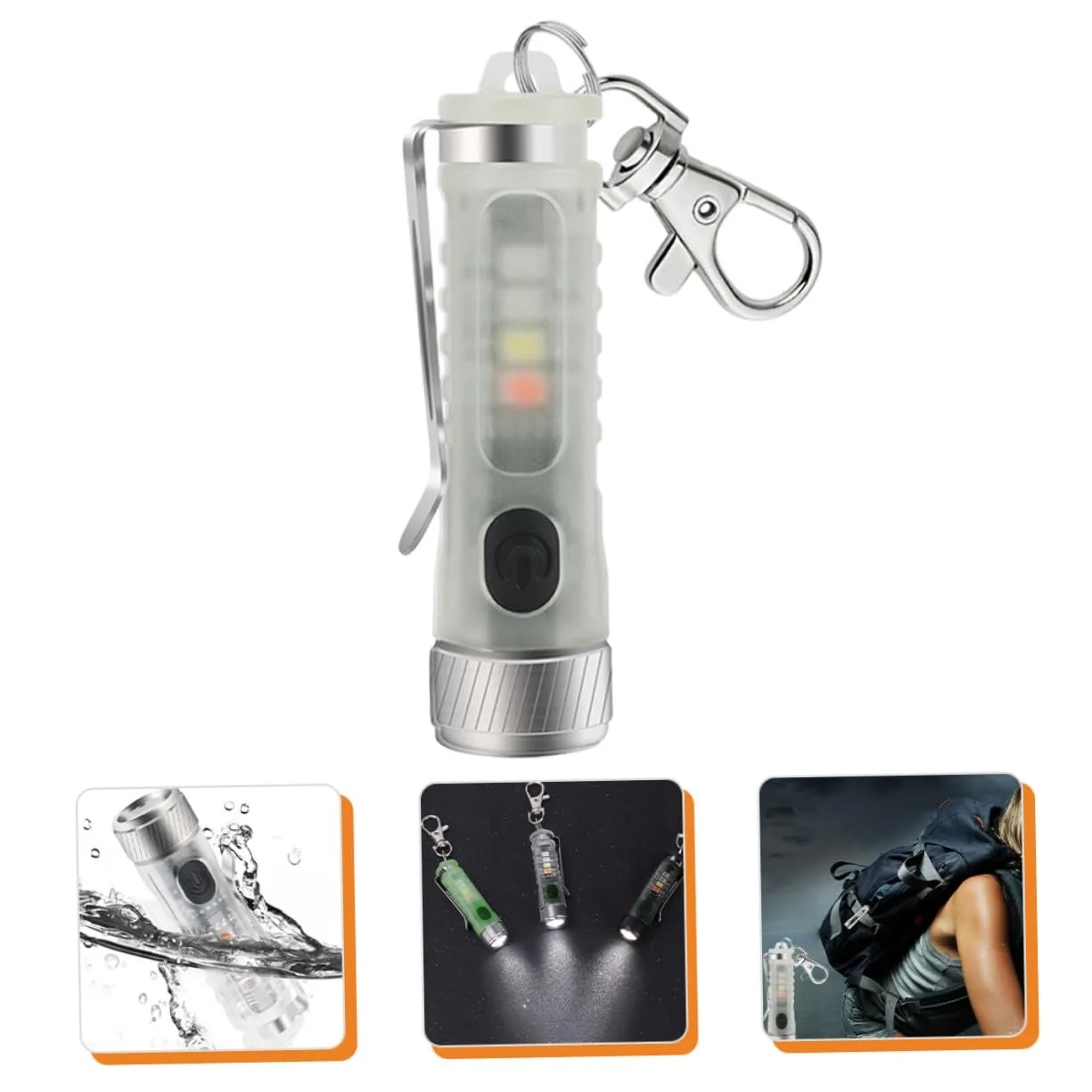 Ліхтарик-брелок Kisangel Міні ліхтарик Міні світлодіодний, фото №3