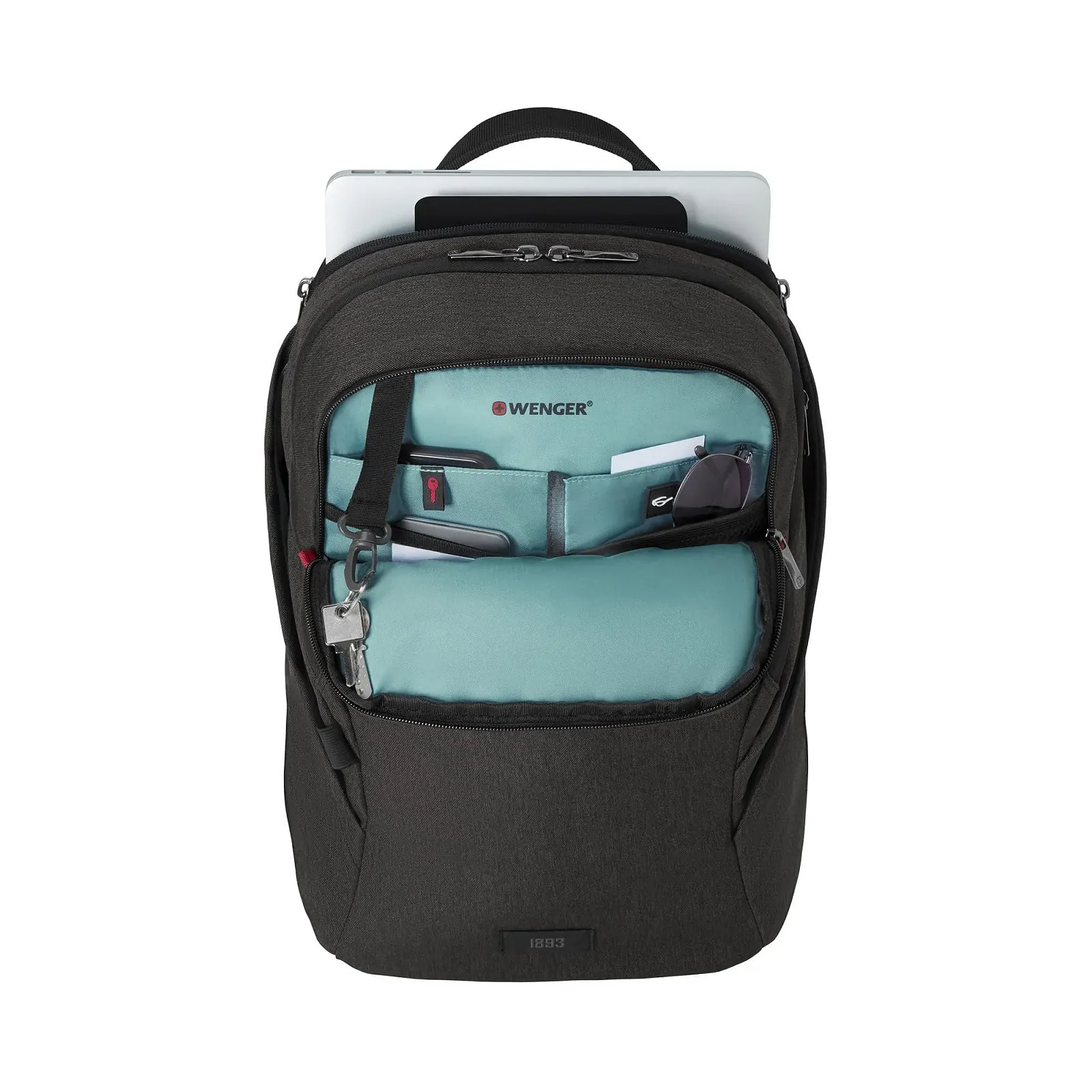 Рюкзак для ноутбука WENGER MX Light 611642 16 дюймов 21 л Серый, фото №3 Рюкзак для ноутбука WENGER MX Light 611642 16 дюймов 21 л Серый, фото №3