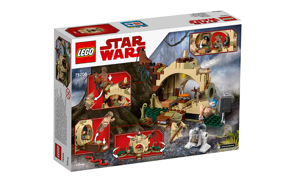 Детский конструктор LEGO Star Wars Хижина Йоды (75208), фото №3