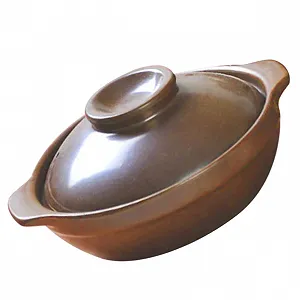 Кастрюля керамическая термостойкая с паровым клапаном - Фото 1