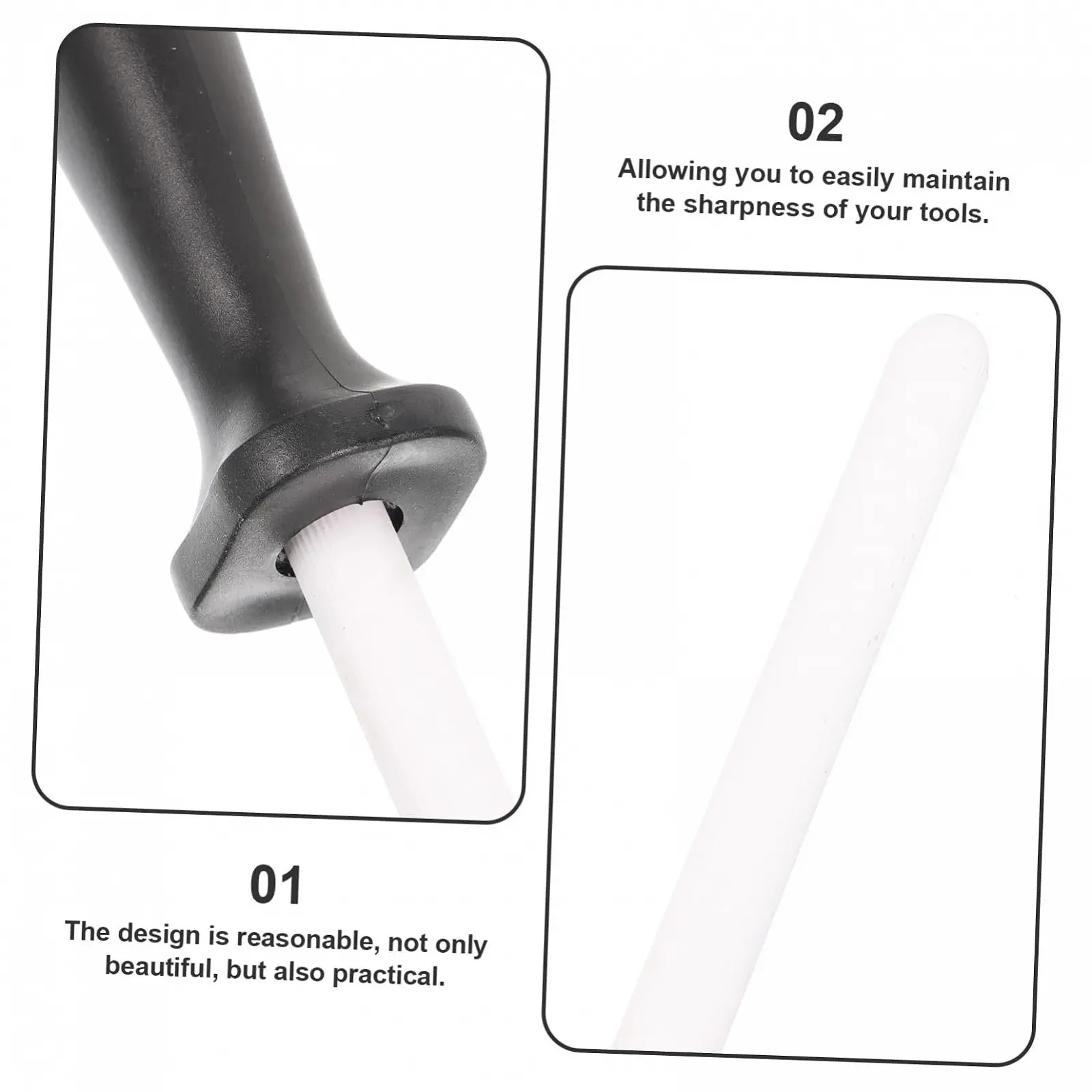 Інструмент для заточування Healifty професійний керамічний багатофункціональний портативний, фото №2