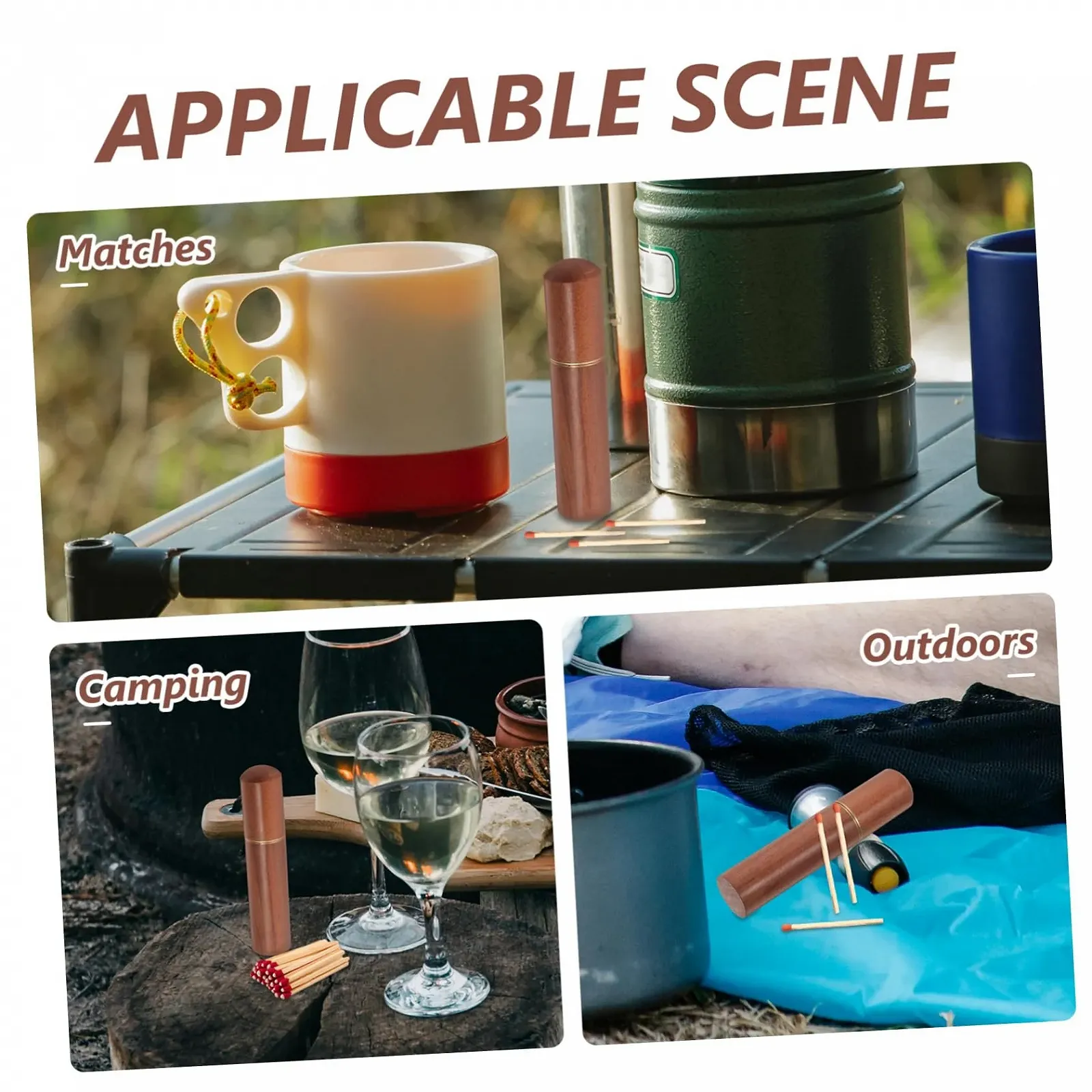 Органайзер HONMEET Дерев'яний Футляр для зберігання Вінтажний, фото №3