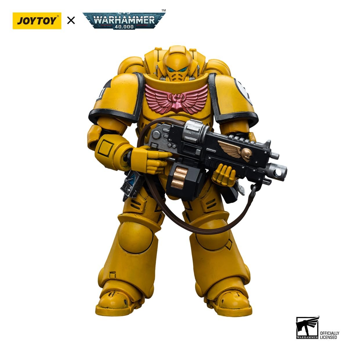 Фигурка LEBOO Joytoy 1/18 Warhammer 40K Joy Toy Mecha Model Imperial Fists Fists Advocates, фото №2