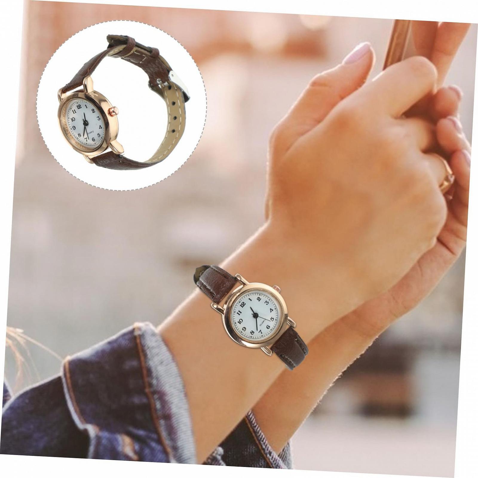 Часы женские PartyKindom Basic Slim Faux Leather, фото №6